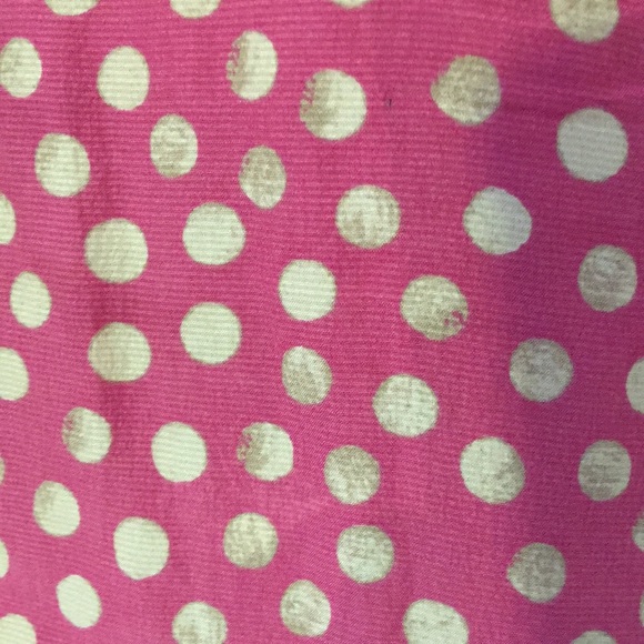 Eliot pink polka dot tank. Silk - Picture 4 of 6